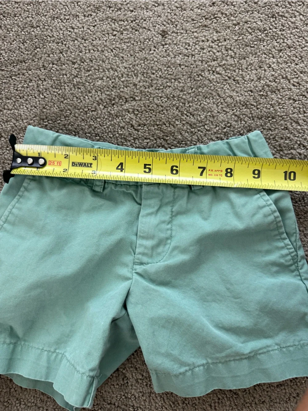Ralph Lauren 2T Kids Green Cotton Shorts
